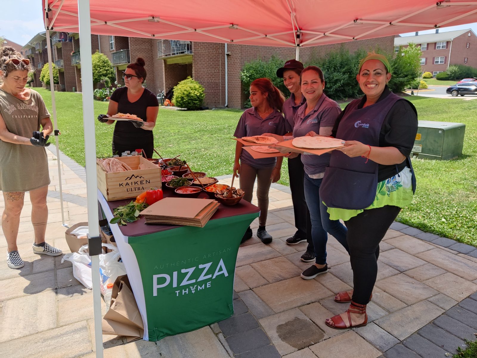Levdok employee appreciation event at a Baltimore property