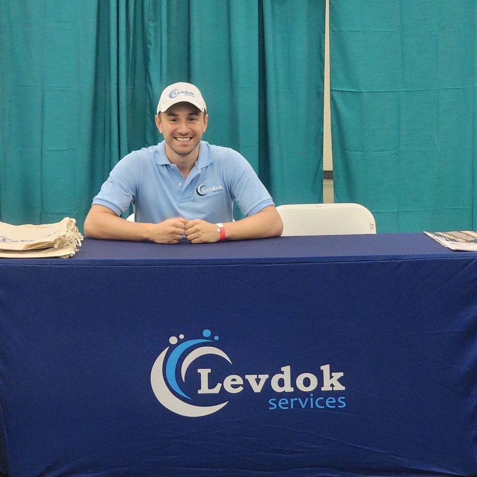 Levdok Services at a Baltimore property management trade show